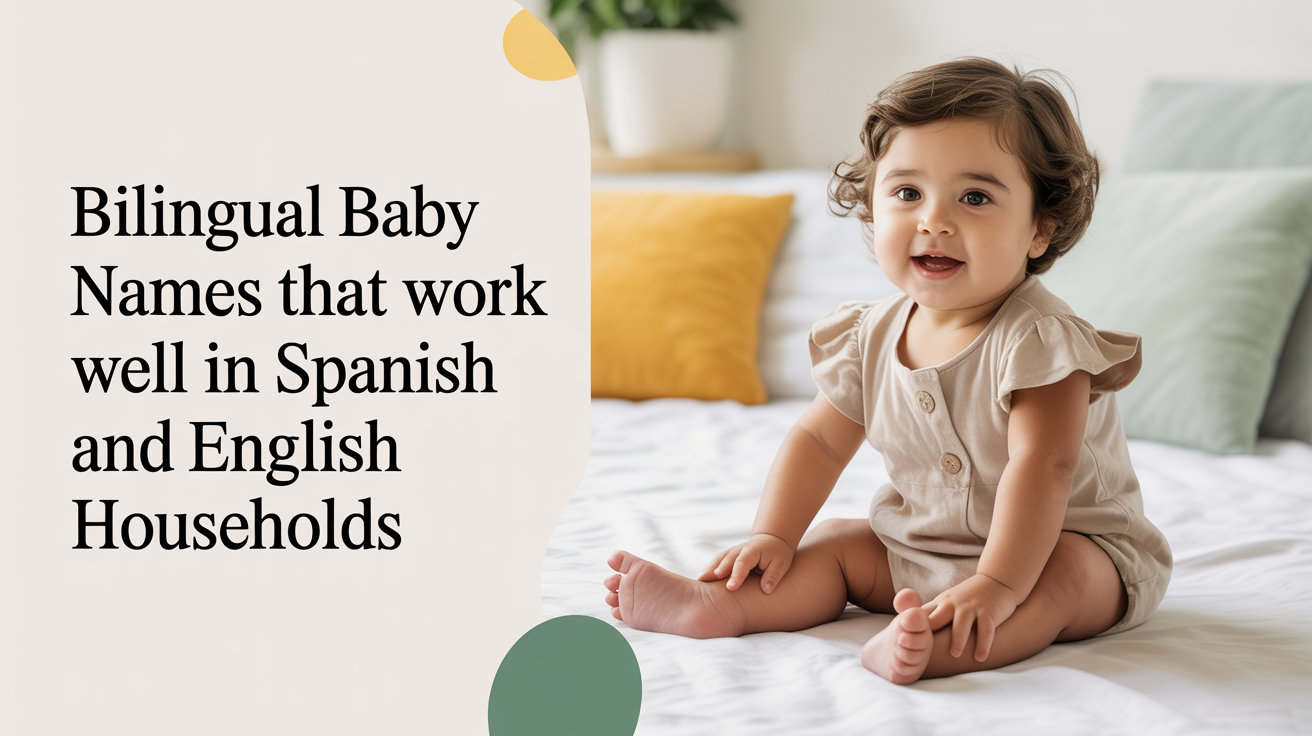 Bilingual Baby Names That Work Well in Spanish and English Households